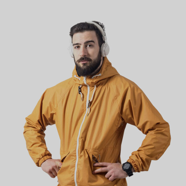 Man's Jacket for Traveling