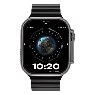 GOBOULT Crown Bluetooth ( Black Strap)