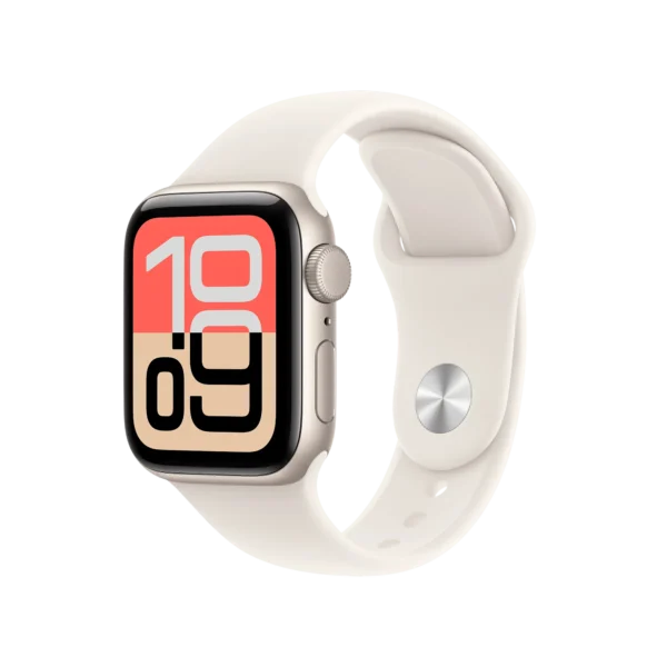 Apple Watch SE 3 GPS with Starlight Sport Band - S/M