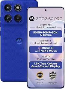 Motorola Edge 60 Pro Blue, 8GB RAM, 256GB Storage