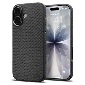 Spigen Liquid Air Back Cover Case for iPhone 17 - Matte Black