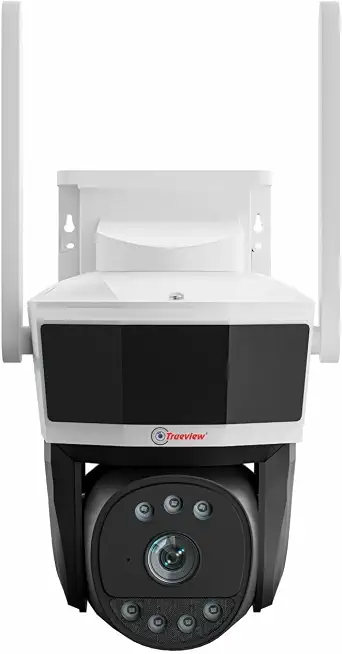 Trueview 3MP Wi-Fi All Time Colour Mini Pan-tilt CCTV Camer