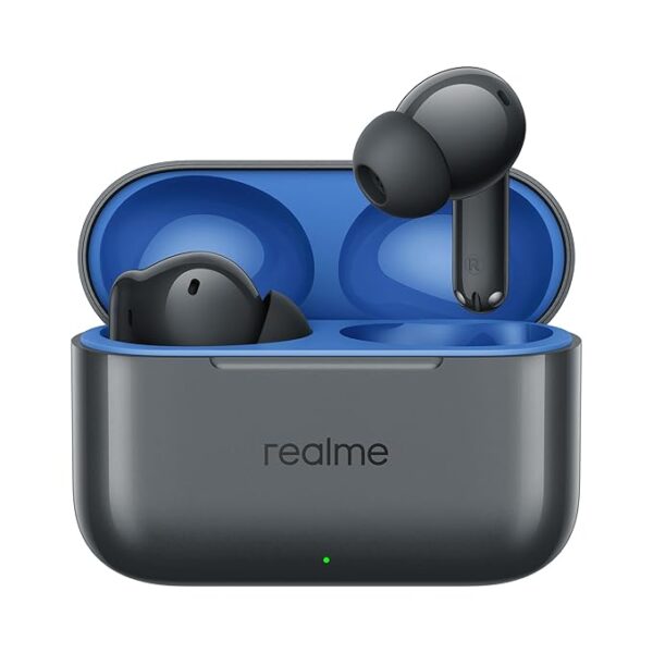 realme Buds T200 True Wireless Earbuds (Mystic Grey)