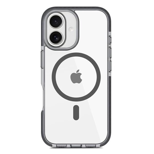 DailyObjects Stride Clear 2.0 Magnetic Case Cover Compatible with iPhone 17