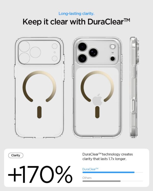 Spigen Ultra Hybrid MagFit Back Cover Case Compatible with iPhone 17 Pro Max